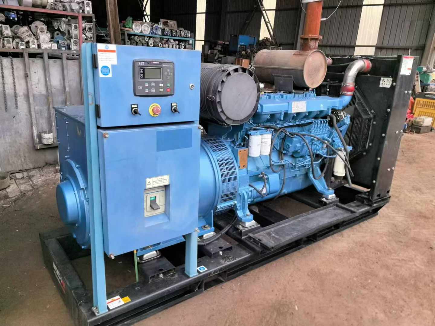 鱼峰500kW 柴油发电机组可带动设备功率的计算公式是什么？